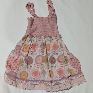 Matilda Jane Pink Floral Kids Dress